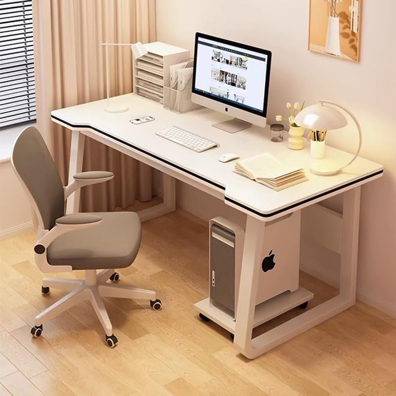Gaming Desk Computer Writing Table Student Art Modren Simple Style PC Wood Suitable Portable Desk for Home, Office,Bedroom