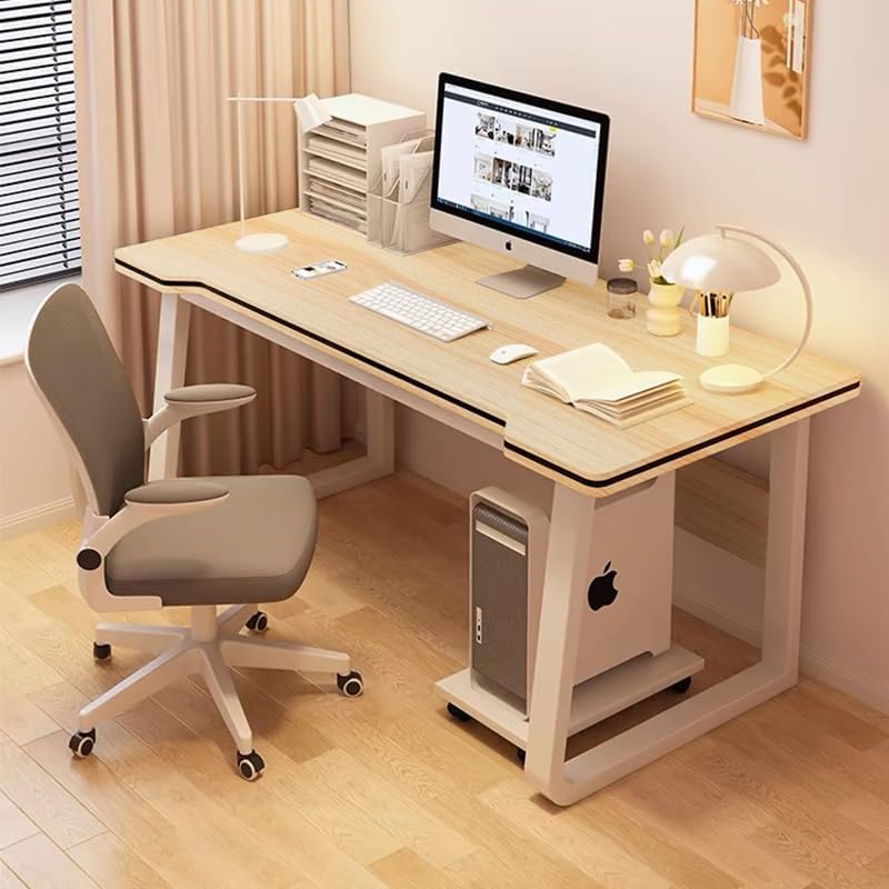Gaming Desk Computer Writing Table Student Art Modren Simple Style PC Wood Suitable Portable Desk for Home, Office,Bedroom